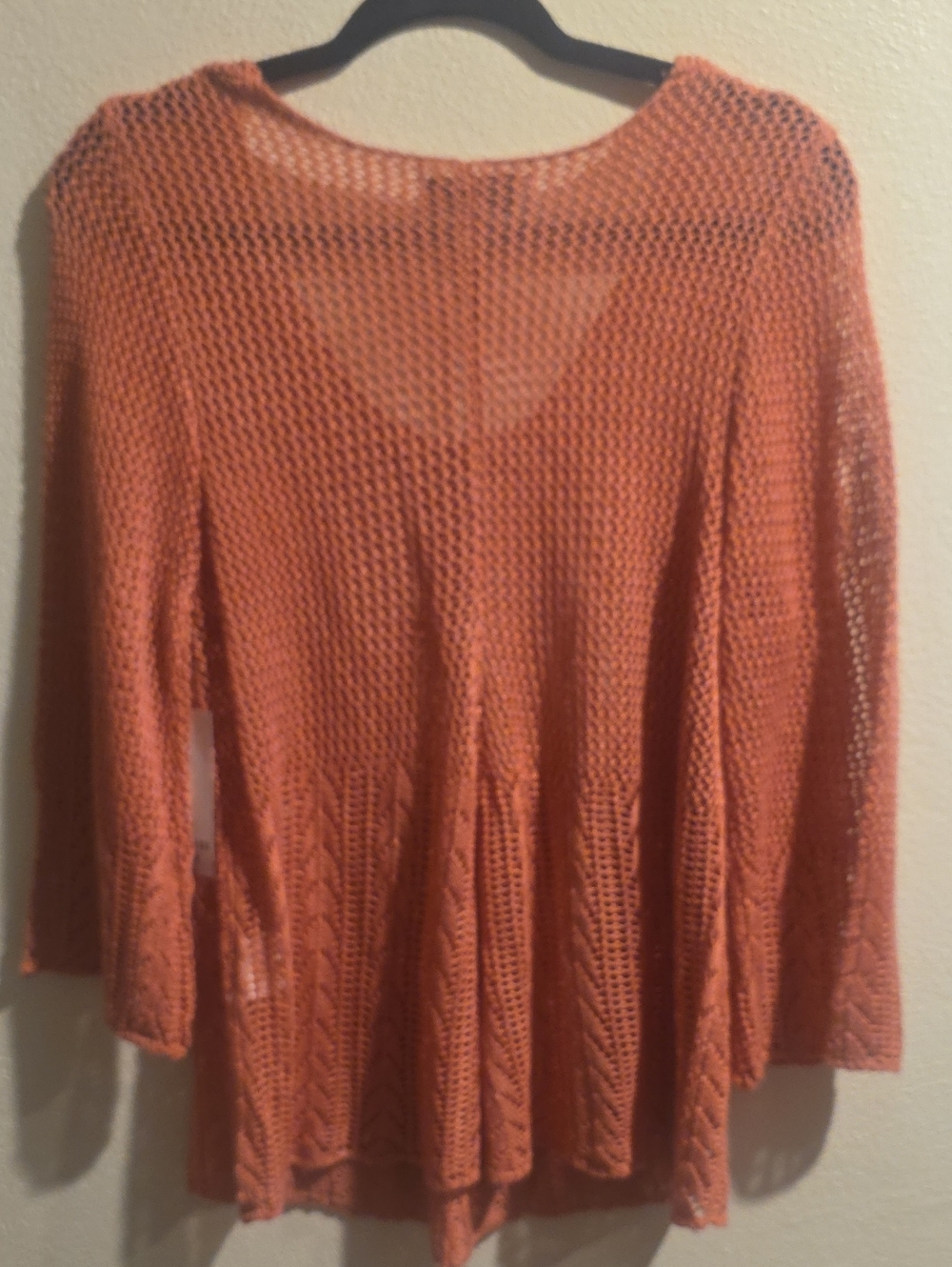 NWT Southern Lady Open Weave Top - Picture 8 of 9